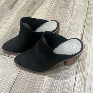 1.State Womens Black Suede Ankle Boots Shoes 5 Medium. Condition is Pre-owned.